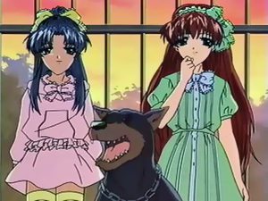 Cartoon hentai porn. Asian girl forced to dog sex